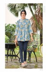 Baby Vol 4 Tips And Tops Rayon Printed Western Ladies Tops Wholesale Market In Surat
